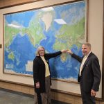 Claron and Jolene First Day at the Missionary Train Center